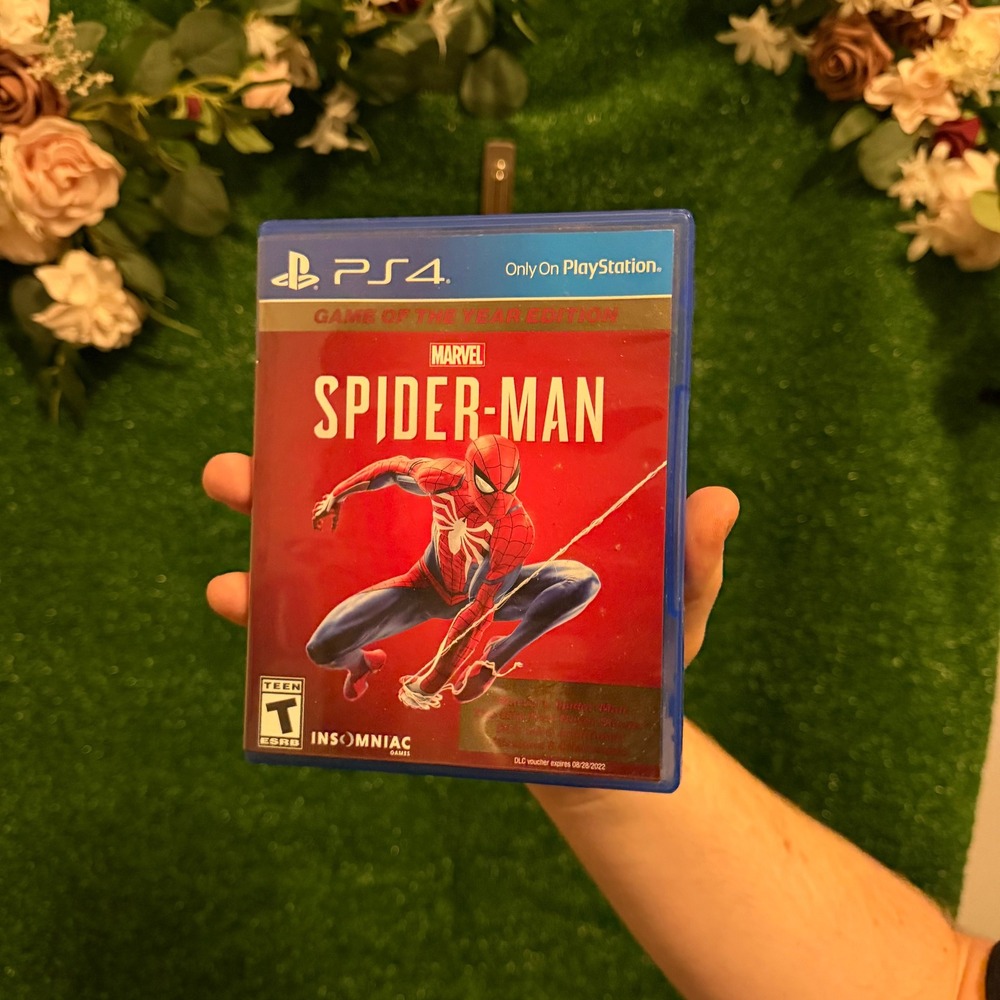 Marvel Spider-Man Game of the Year Edition PS4 PlayStation 4 GOTY Disc Case